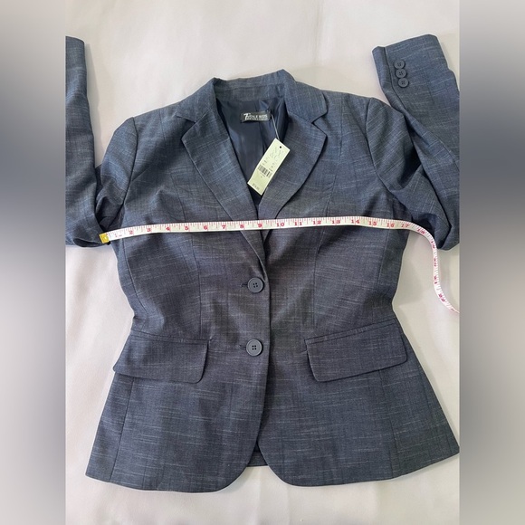 7TH Ave‎ NY & CO~Long sleeve lined Blazer career/Business Sz 0 New w/tag button - Picture 3 of 9